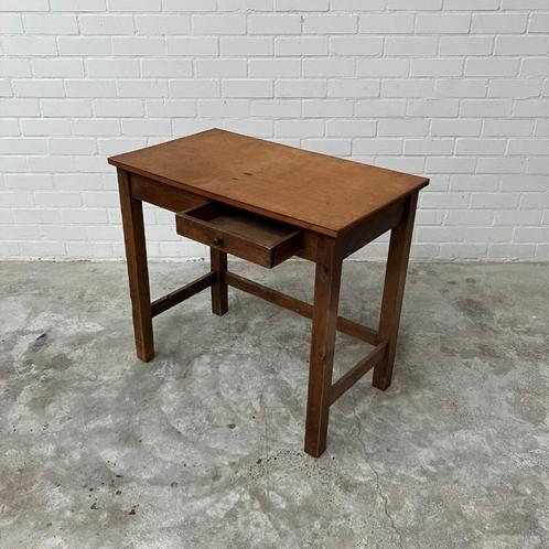 Antieke tafel molen vintage buro oude werktafel lade, Antiek en Kunst, Antiek | Meubels | Tafels, Ophalen