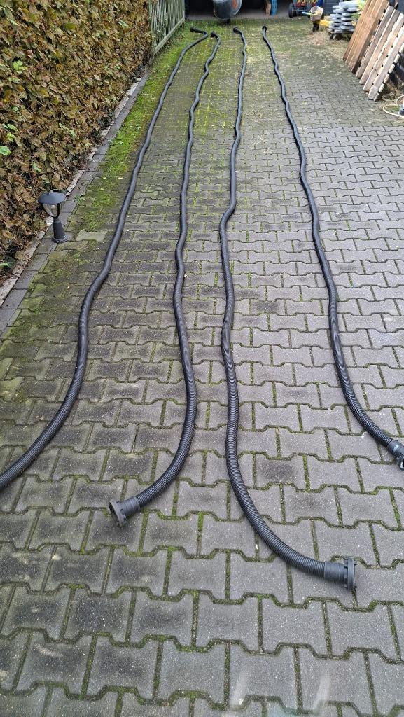4x Waterslangen Afvoerslangen 10 meter STORZ koppelingen, Tuin en Terras, Tuinslangen, Zo goed als nieuw, Overige typen, Ophalen of Verzenden