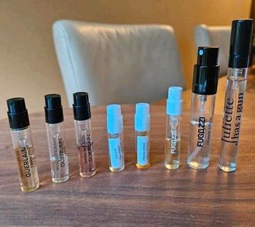 Niche parfum proefjes o.a. Fugazzi beschikbaar voor biedingen