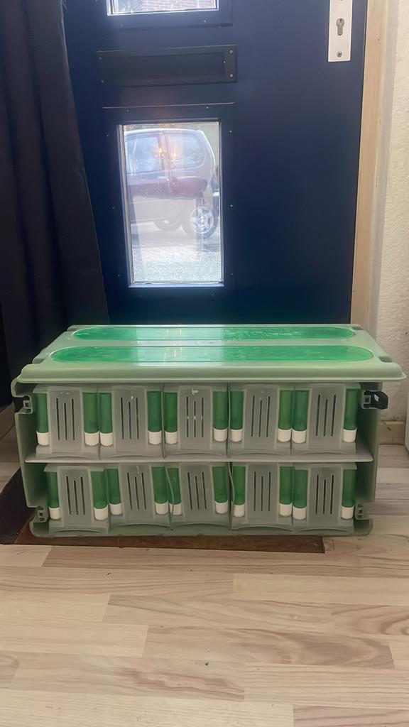 Vogel Transport Koffer, Tuin en Terras, Kweekspullen, Gebruikt, Overige typen, Ophalen of Verzenden