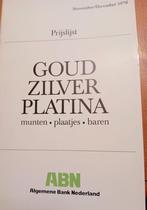 GOUD,ZILVER,PLATINA., Ophalen of Verzenden