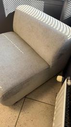 Zitbank - Stof - Beige - Ongeveer 90 x 90 cm, Ophalen, Gebruikt, Tweepersoons, 75 tot 100 cm