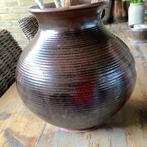 Keramiek vaas, Huis en Inrichting, Woonaccessoires | Vazen, Overige kleuren, Aardewerk of Porselein, Ophalen of Verzenden, Zo goed als nieuw