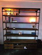 Industriële kast Rootsmann met ladder, Huis en Inrichting, Ophalen of Verzenden, 25 tot 50 cm