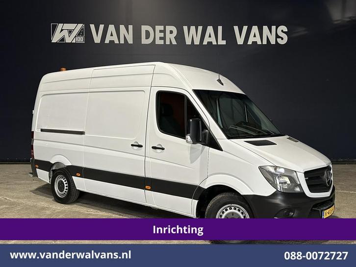 Mercedes-Benz Sprinter 316 CDI 164pk L2H2 Inrichting Euro6 A, Auto's, Bestelauto's, Bedrijf, Te koop, ABS, Airconditioning, Alarm