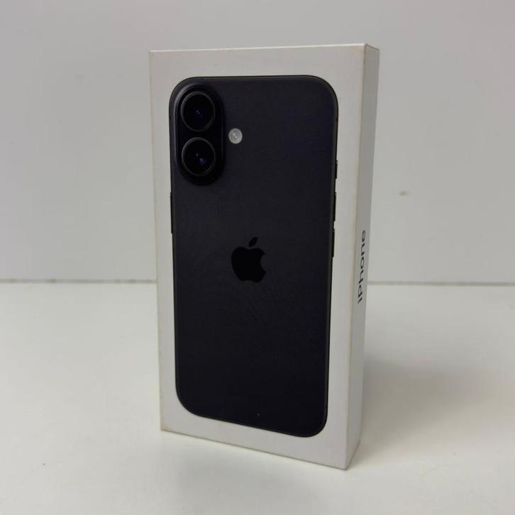 Apple iPhone 16 256GB Zwart | NIEUW in seal, Telecommunicatie, Mobiele telefoons | Apple iPhone, Zo goed als nieuw