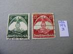 Duitse Rijk MiNo 586y-587y seitenverkehrtes Wasserzeichen, Ophalen of Verzenden, Duitse Keizerrijk, Gestempeld