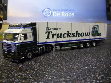 WSI Scania 143 Hanno's Truckshow met trailer beschikbaar voor biedingen