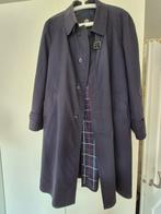 Vintage Raincoat Werther Donkerblauw maat 50, Ophalen of Verzenden, Gedragen, Maat 48/50 (M), Blauw