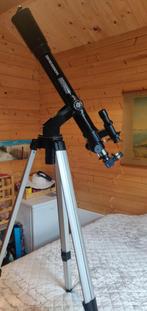 Refractor Telescoop 60mm/700mm digtal groot en compleet, Ophalen, Minder dan 80 mm, Lenzentelescoop (refractor), Met statief
