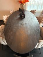 Zwarte mango houte eettafel 240 cm, Huis en Inrichting, Tafels | Eettafels, Ophalen, 100 tot 150 cm, 200 cm of meer, Zo goed als nieuw