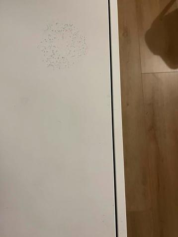 Ikea Besta tv meubel wit met 3 deuren en planken - afbeelding 5