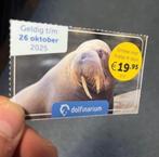 Bon voor dolfinarium kortingsbon kortingbon harderwijk, Ophalen of Verzenden, Nieuw
