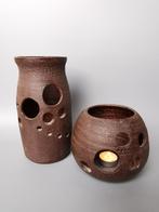 Retro Vintage keramiek gaten vazen gemerkt LM ? Waxinelicht, Verzenden