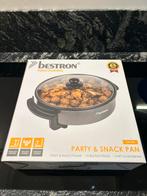 Bestron Party & Snack Pan - Nieuw!, Ophalen of Verzenden, Vaatwasmachinebestendig, Nieuw, Tafelgrill