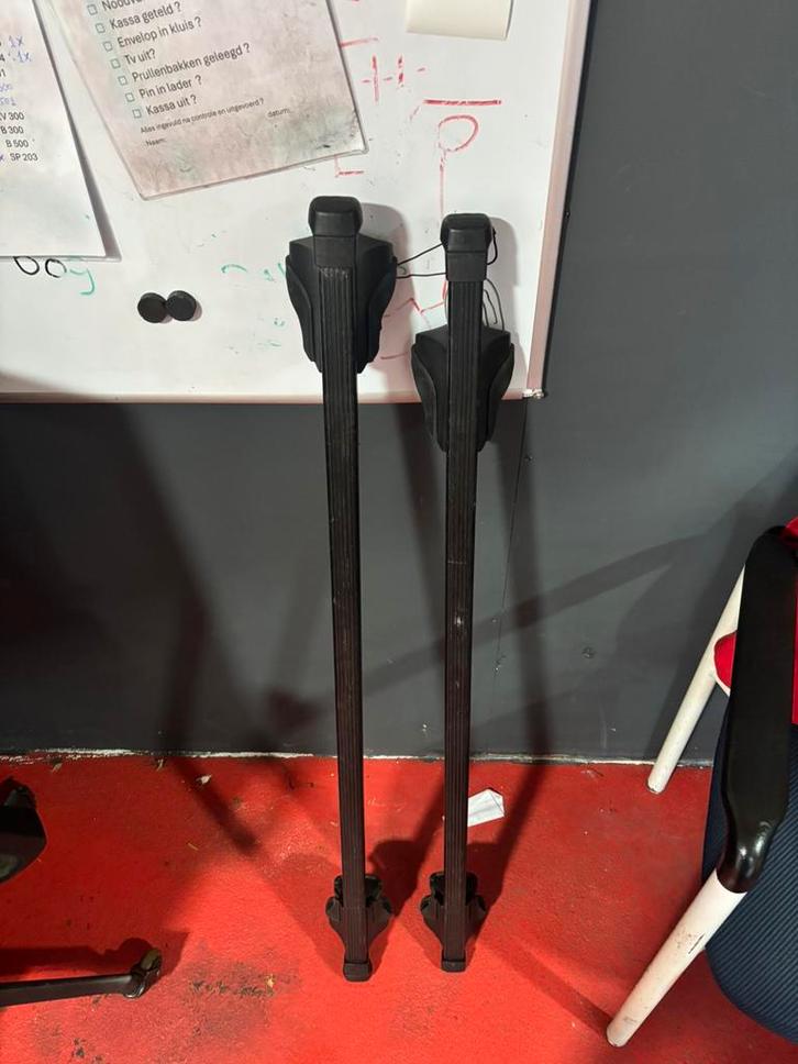 Thule dakdragers universeel open rail, Auto diversen, Dakdragers, Zo goed als nieuw, Ophalen of Verzenden
