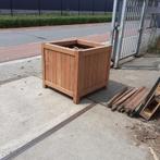hardhouten plantenbak nieuw, Ophalen, Minder dan 60 cm, Rond, Nieuw