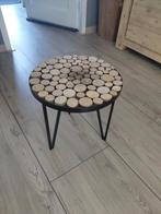Klein Zettafeltje - Bijzettafel, Minder dan 45 cm, Minder dan 55 cm, Gebruikt, Rond