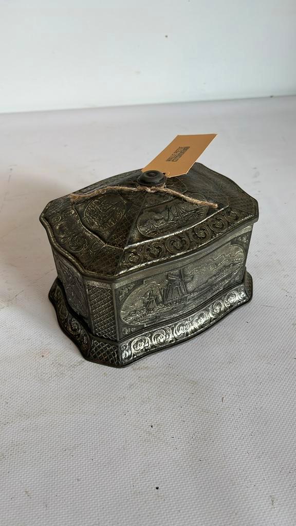 Douewe Egberts koffieblik, Antiek en Kunst, Curiosa en Brocante, Ophalen of Verzenden