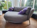 Leolux ronde loungebank, Huis en Inrichting, Banken | Sofa's en Chaises Longues, Ophalen, Tweepersoons, 75 tot 100 cm, Zo goed als nieuw