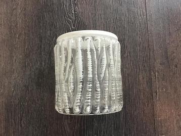 Antieke Glazen Lampenkappen glas * 5 stuks * Groot beschikbaar voor biedingen