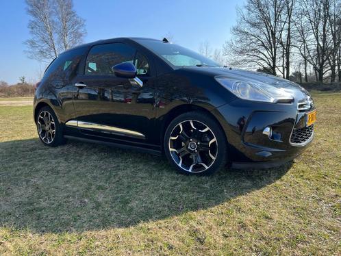 Citroen DS3 1.6 THP 156PK Cabrio 2013 Zwart (Paars), Auto's, Citroën, Particulier, DS3, ABS, Airbags, Airconditioning, Bluetooth