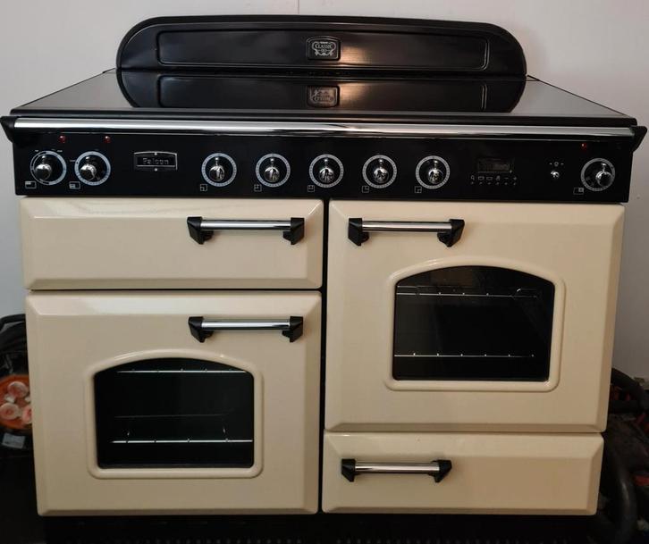 Nette Falcon classic 110 inductie fornuis met 3ovens,110cm, Witgoed en Apparatuur, Fornuizen, Zo goed als nieuw, Vrijstaand, Inductie