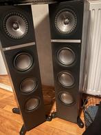 KEF Q500 vloerstaande speakers (set) – zwart – goede staat, Gebruikt, 120 watt of meer, Front, Rear of Stereo speakers, Ophalen