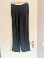 Zwarte satijnachtige palazzo broek Zara, maat M, Kleding | Dames, Maat 38/40 (M), Ophalen of Verzenden, Zo goed als nieuw, Lang