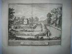 056/ Vreeland  Grondslag van het Huis Kopergravure 1736, Antiek en Kunst, Kunst | Etsen en Gravures, Ophalen of Verzenden