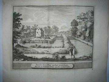 056/ Vreeland  Grondslag van het Huis Kopergravure 1736 beschikbaar voor biedingen