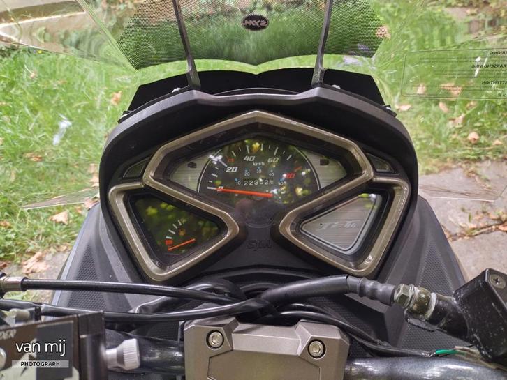 SYM jet i4 scooter, Fietsen en Brommers, Scooters | SYM, Gebruikt, Overige modellen, Maximaal 45 km/u, Benzine, Ophalen