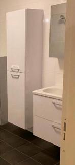 Badkamermeubel hoogglans wit, Huis en Inrichting, Badkamer | Badkamermeubels, Ophalen, Overige typen, 50 tot 100 cm, Zo goed als nieuw