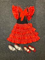 Spaanse Jurk kind en Schoenen, Ophalen of Verzenden, Gebruikt, Meisje
