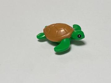 Lego nieuwe fel groene baby zee schildpad / turtle beschikbaar voor biedingen