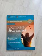 Complete Advanced Cambridge Engels, Boeken, Schoolboeken, Ophalen of Verzenden, Zo goed als nieuw, Engels, Cambridge Engels