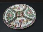 Kantonees Chinees Famille rose medaillon wandbord 20 cm, Antiek en Kunst, Ophalen of Verzenden
