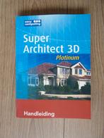 boek - handleiding super architect 3D, Ophalen, Gelezen