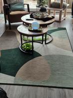 Vloerkleed groene tinten, Huis en Inrichting, Stoffering | Tapijten en Kleden, Ophalen of Verzenden, Zo goed als nieuw, Rechthoekig