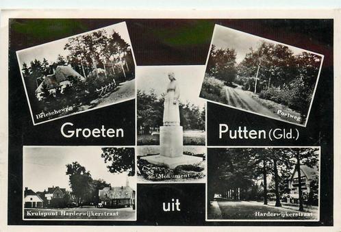 (387-101-035) Putten Groeten uit, Verzamelen, Ansichtkaarten | Nederland, Gelderland, Verzenden