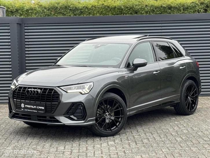 Audi Q3 35 TFSI 3X S-Line Pano Keyless Leder Trekhaak, Auto's, Audi, Bedrijf, Te koop, Q3, ABS, Achteruitrijcamera, Adaptive Cruise Control