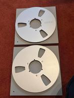 2 x reVox metalen spoelen reel tapes 26,5 cm + box, Ophalen of Verzenden, Onderdeel