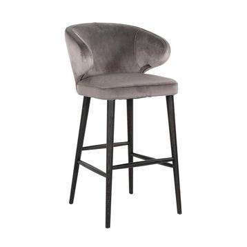 Richmond Barstoelen Indigo Stone Velvet, barkrukken beschikbaar voor biedingen