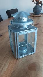 NIEUW, ZINKEN LANTAARN, GESCHIKT VOOR WAXINELICHTJE!, Ophalen of Verzenden, Nieuw