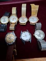Vintage Horloge Collectie 7 stuks - klokjes lopen, Ophalen of Verzenden