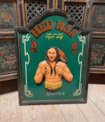 Antiek Red Man Reclamebord - tabak - indiaan - amerika, Ophalen of Verzenden