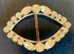 Gesp kleine steentjes; oogvorm; riem gesp, riemgesp, Ophalen of Verzenden, 80 tot 90 cm, Losse buckle of gesp