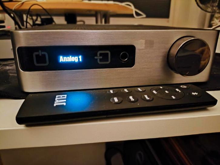 Elac EA101EQ-G Geïntegreerde Versterker, Audio, Tv en Foto, Versterkers en Receivers, Gebruikt, Stereo, 60 tot 120 watt, Overige merken