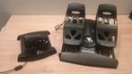 Thrust master TFRP rudder pedals en TWCS Throttle, Computers en Software, Joysticks, Ophalen of Verzenden