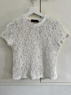 Lofty manner - witte top - maat M, Maat 38/40 (M), Ophalen of Verzenden, Zo goed als nieuw, Korte mouw